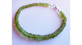 Pulsera de Olivino Superior (17cm)