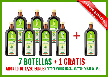 OFERTA-Pack bebida de Ajenjo (500ml) (7 unidades + 1 gratis) (4 litros)